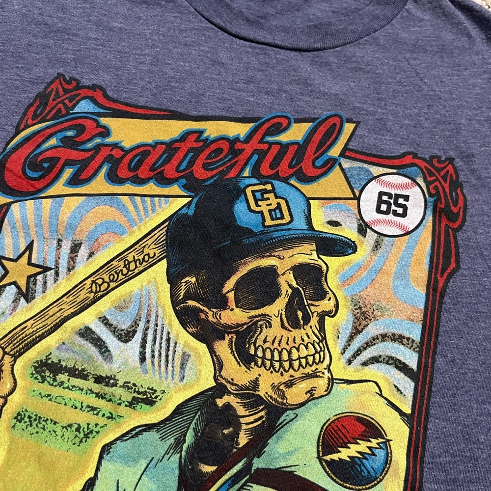 🐢 '18 Grateful Dead Band Bertha Baseball GD Hat American Soft 2001 Graphic Tee - Picture 6 of 14